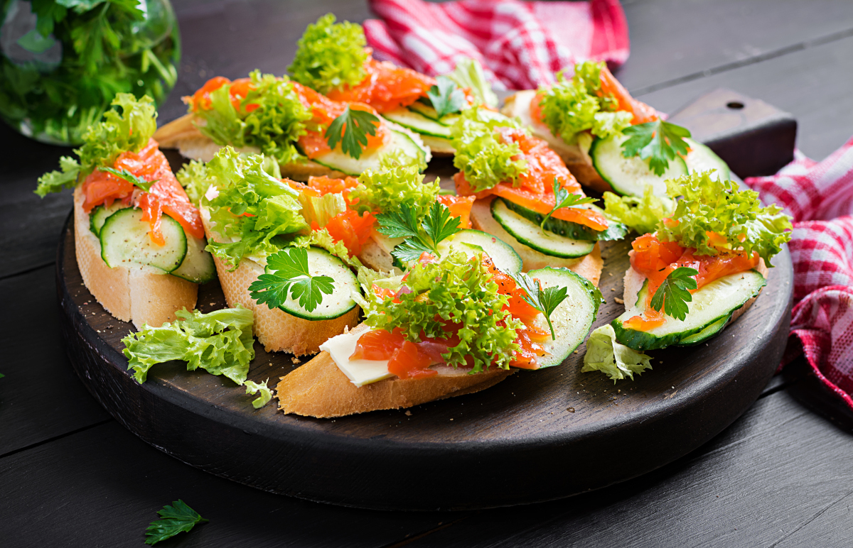 canapés salés